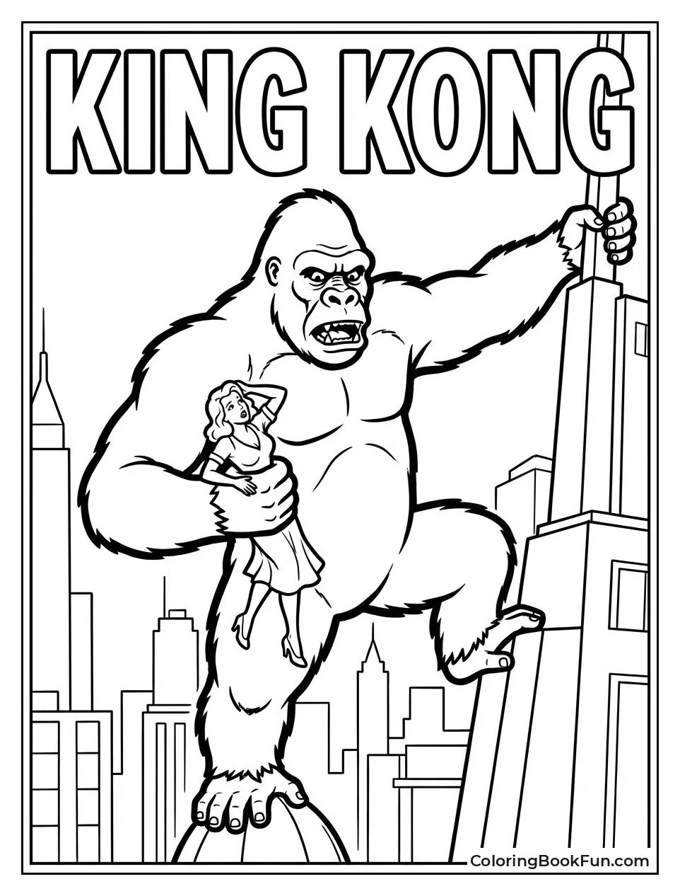 Vintage Kong Poster
