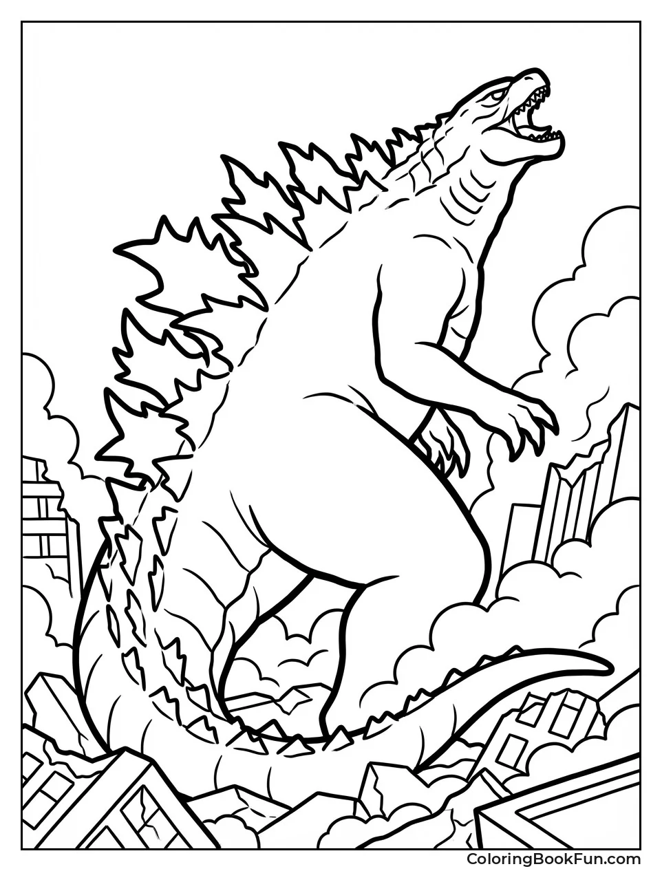 King Godzilla Roars Loud