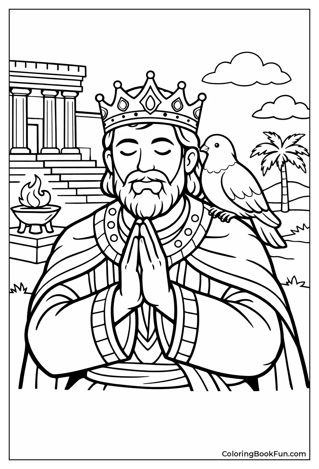 Dove on Solomon Shoulder