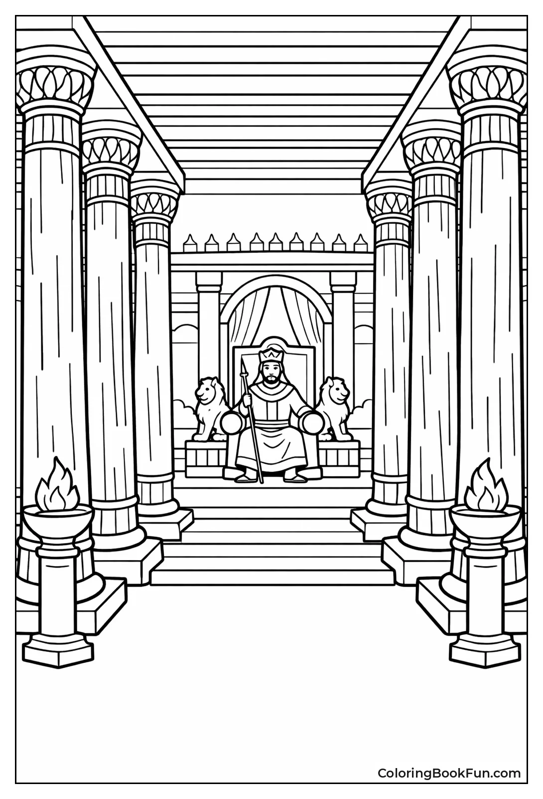 Lebanon Forest Palace Pillars