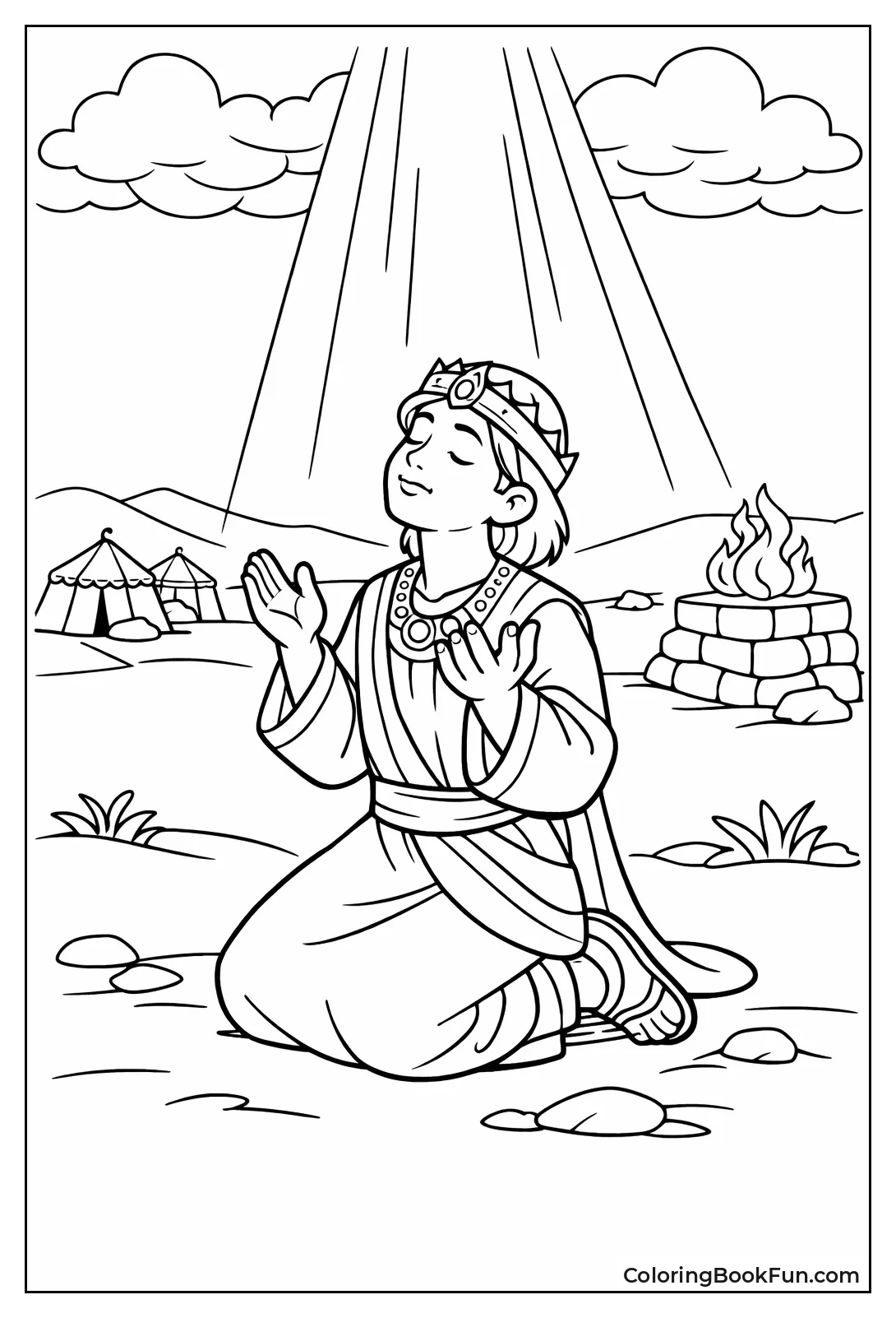 Solomon Prays for Wisdom