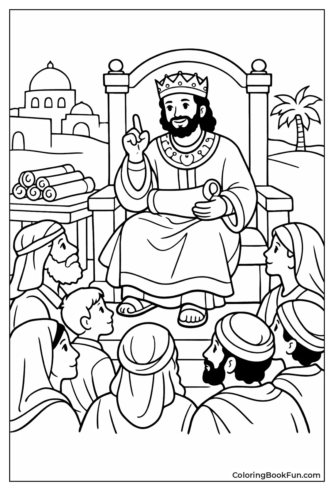 Solomon Teaches Wise Lessons