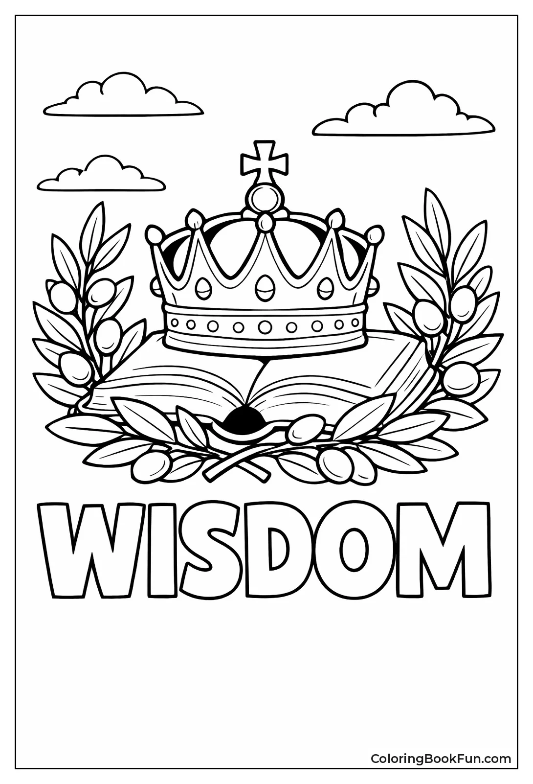 Wisdom Crown with Branches