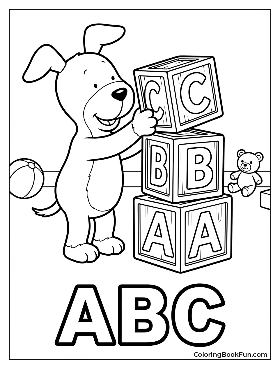 Kipper Stacks Alphabet Blocks