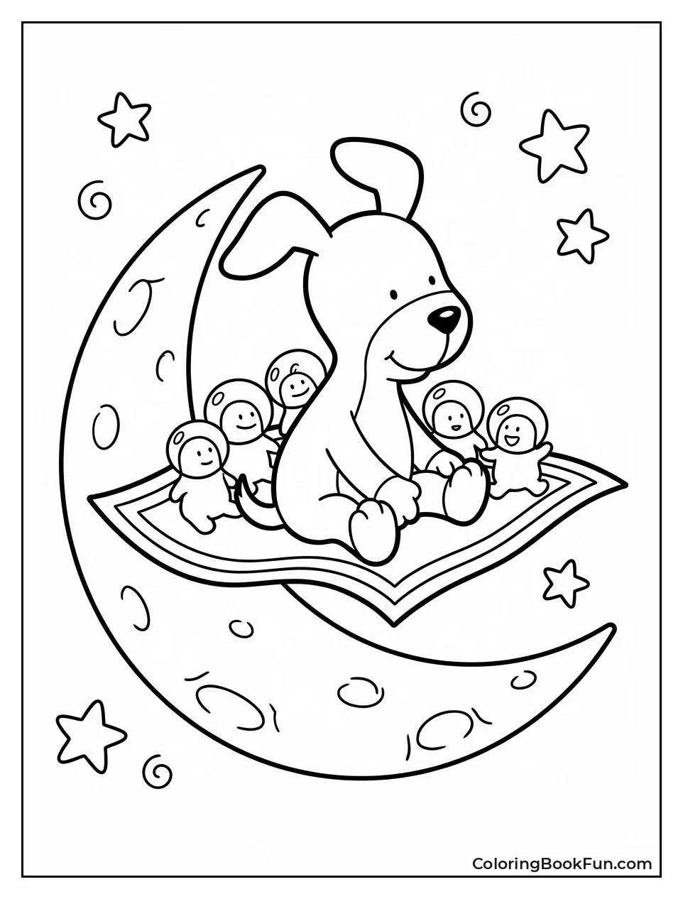 Kipper Flies Magic Carpet