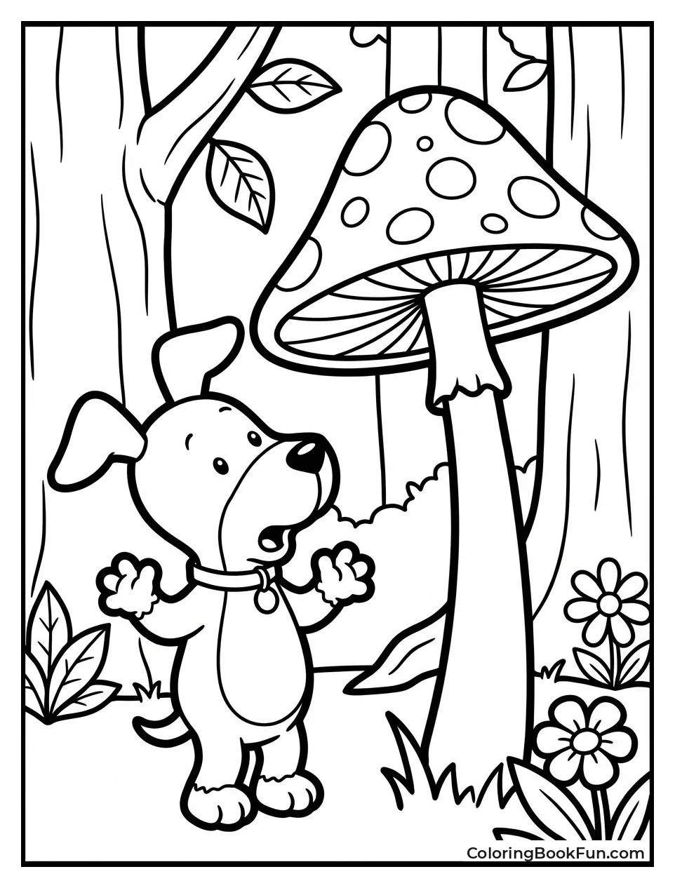 Kipper Finds Giant Mushroom