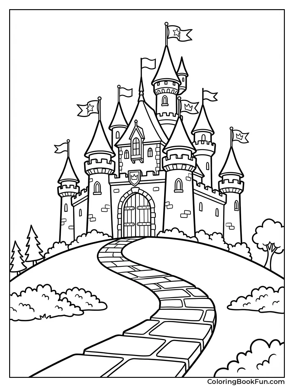 Castle Dedede on Hill