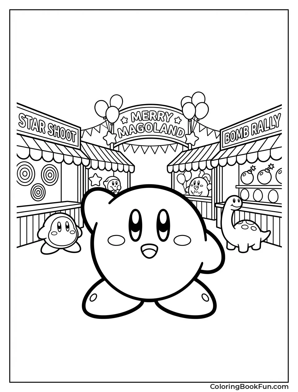 Magolor Theme Park Booths