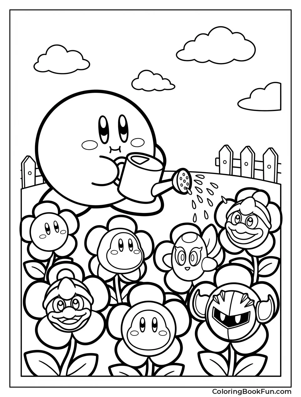 Kirby Waters Flower Garden