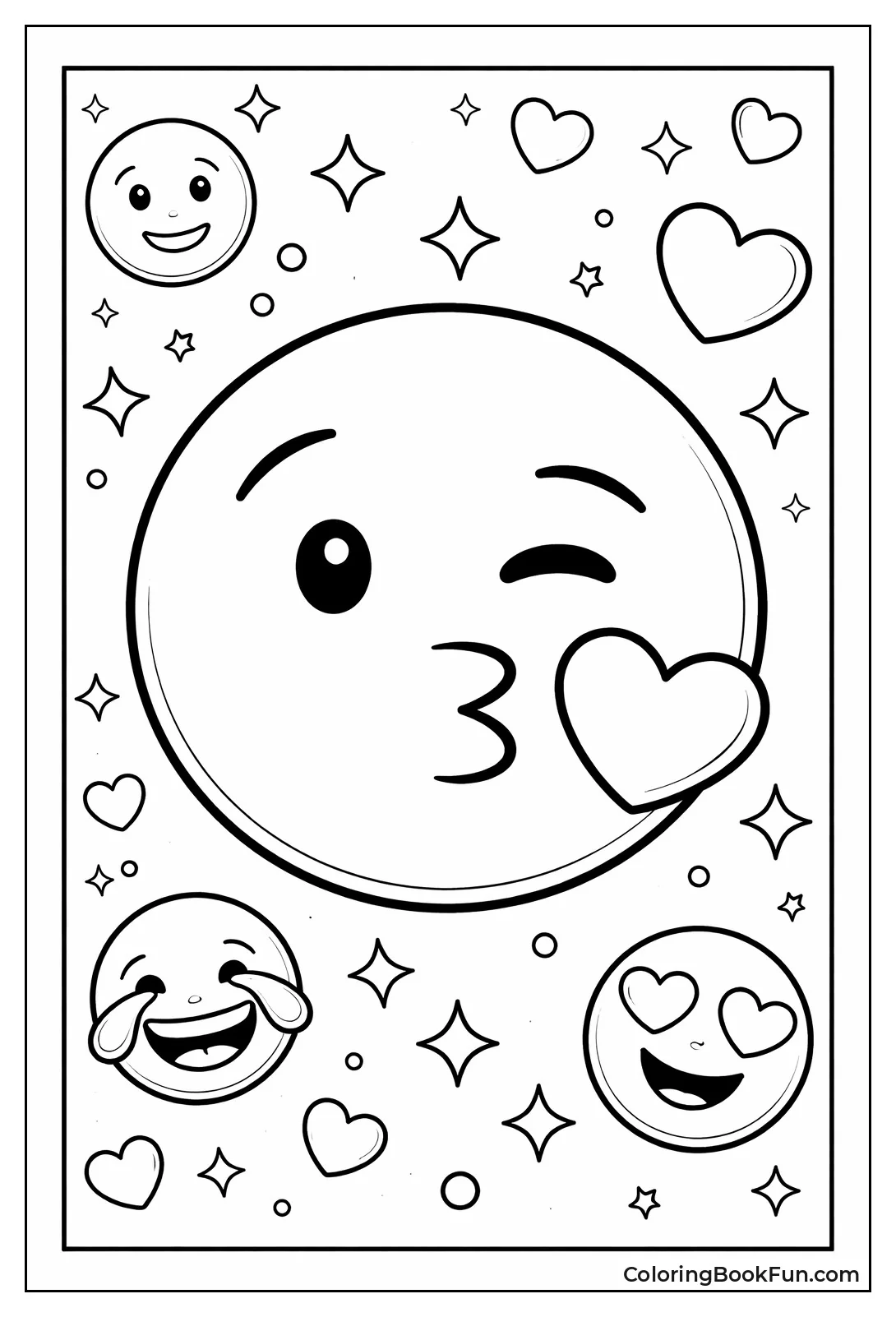 Kissing Face Puckers Lips