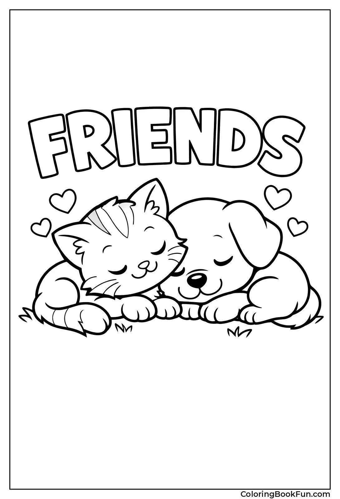 Kitten and Puppy Friends