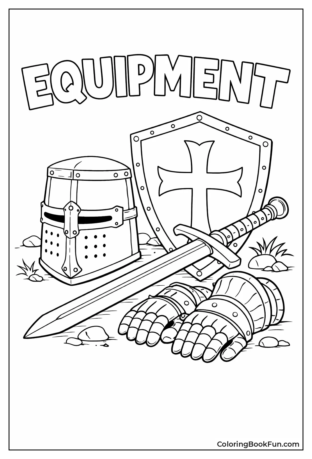 Knight Gear on Table