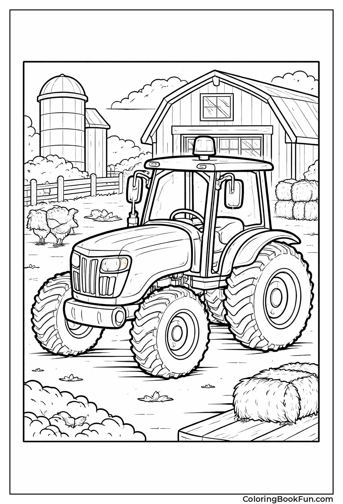 Kubota Tractor Barnyard Fun