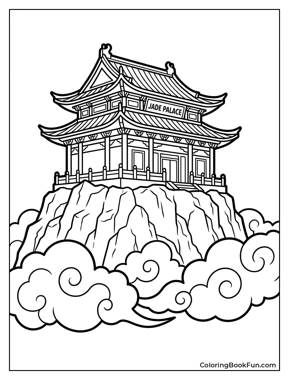 Jade Palace atop Mountain