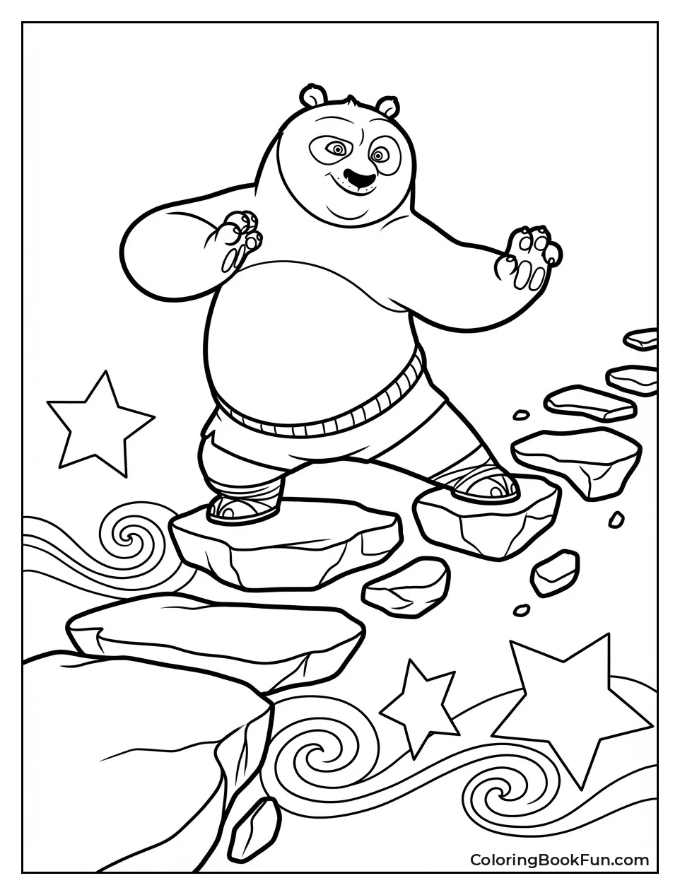 Po Crosses Spirit Bridge