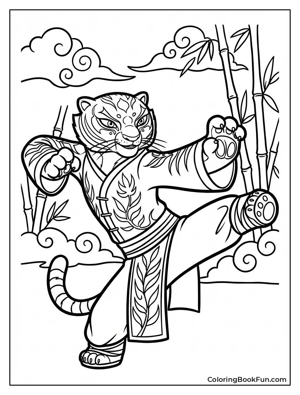 Tigress Leaps into Action