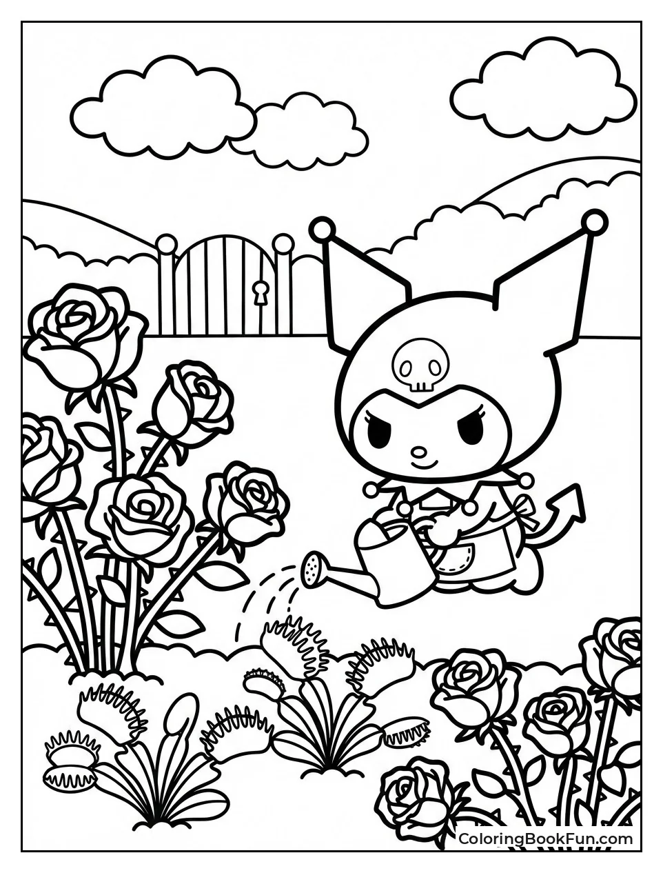 Kuromi Gardens Black Roses