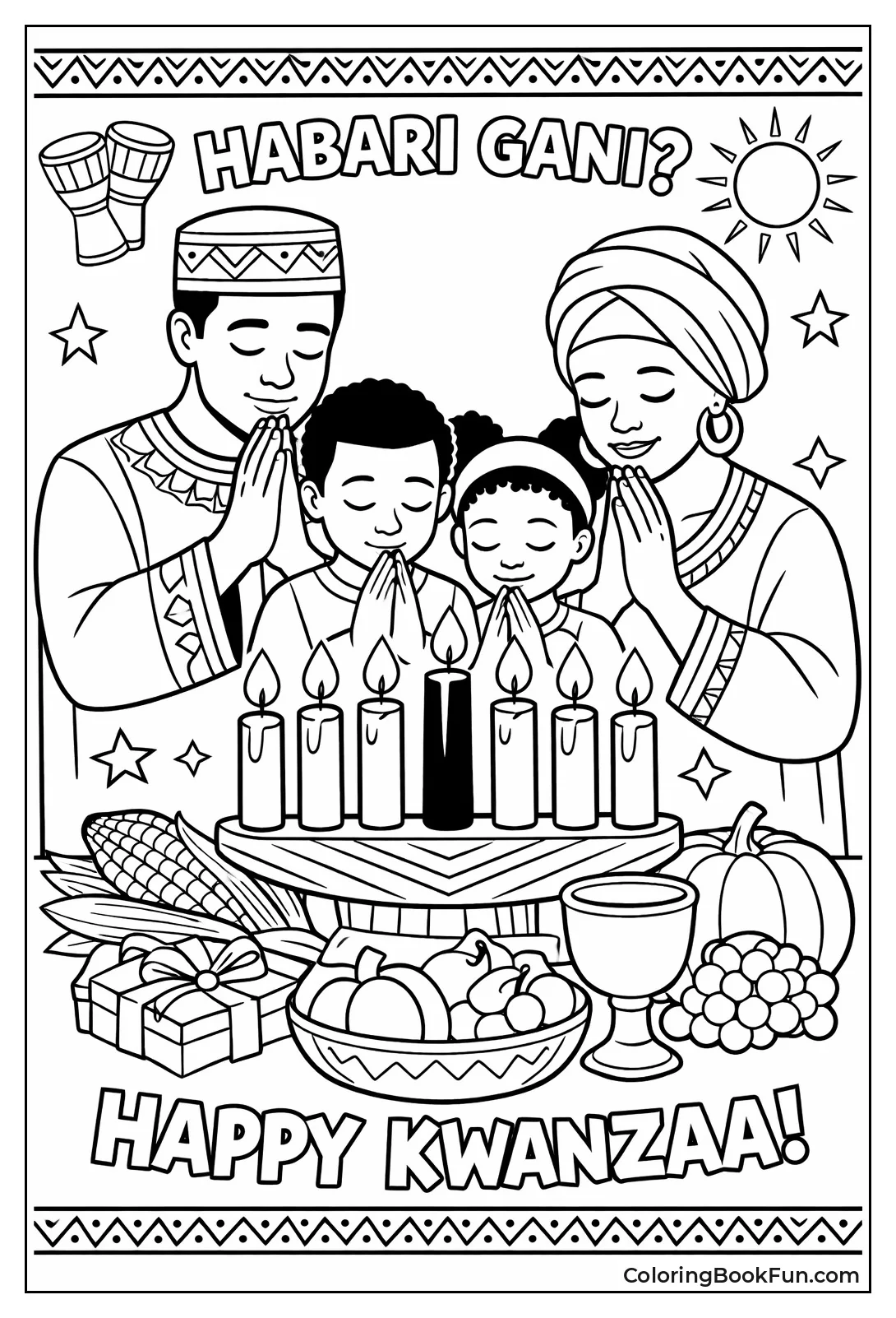 Imani Day Candles Glow