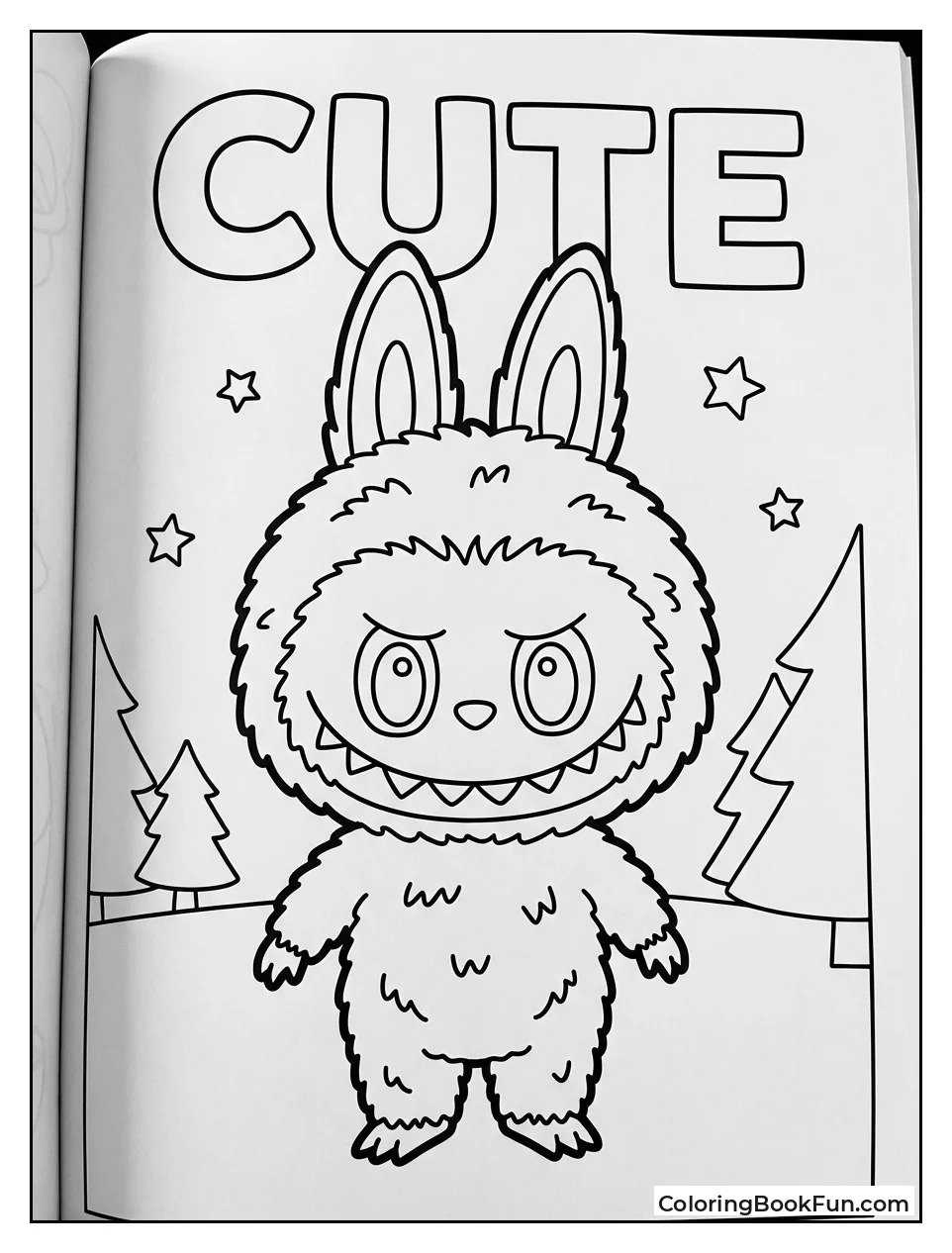 Fluffy Macaron Labubu Fur