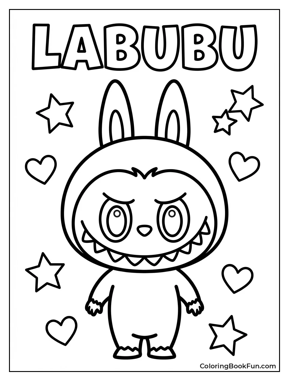 Labubu Flashes Toothy Grin