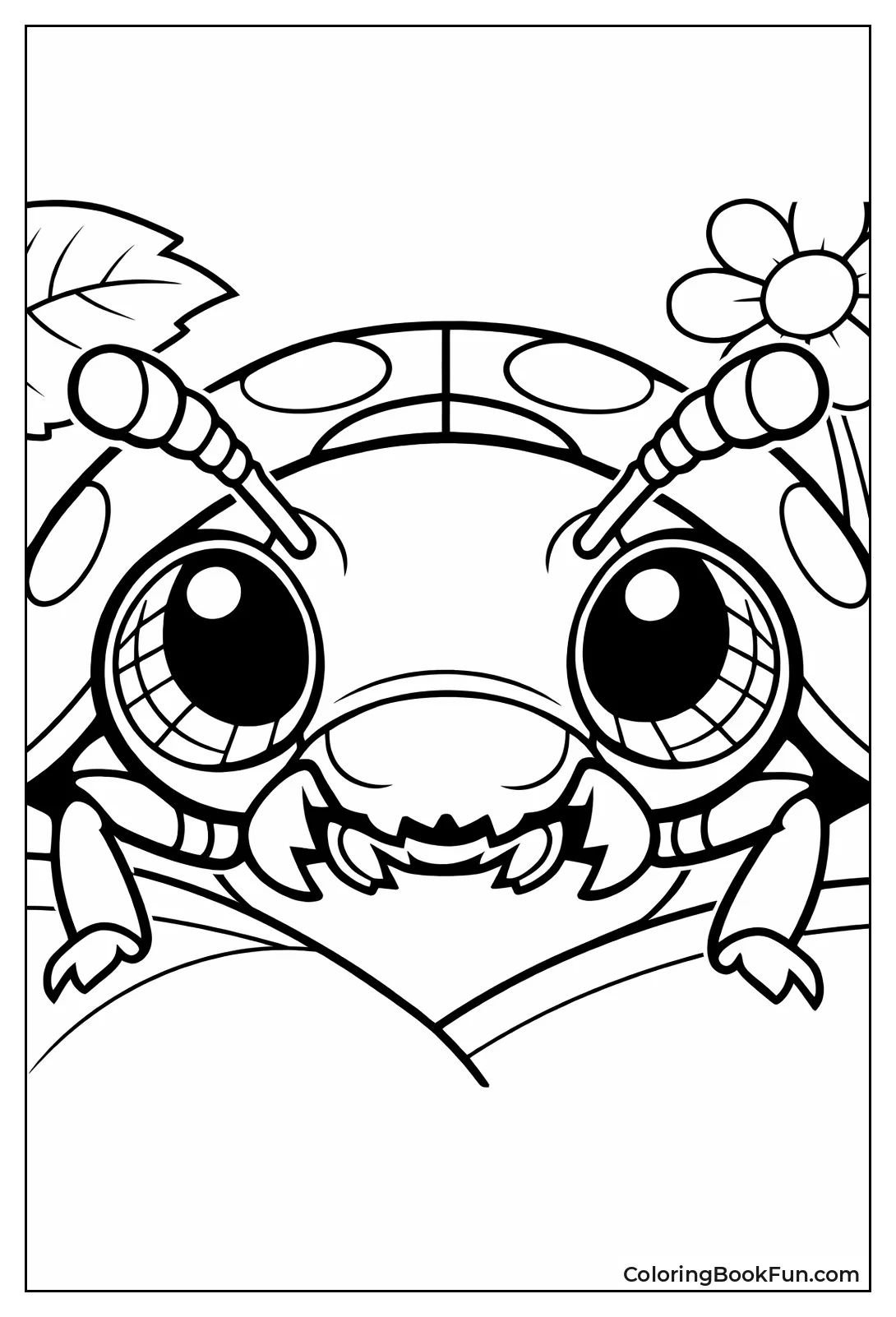 Closeup Ladybug Face Eyes