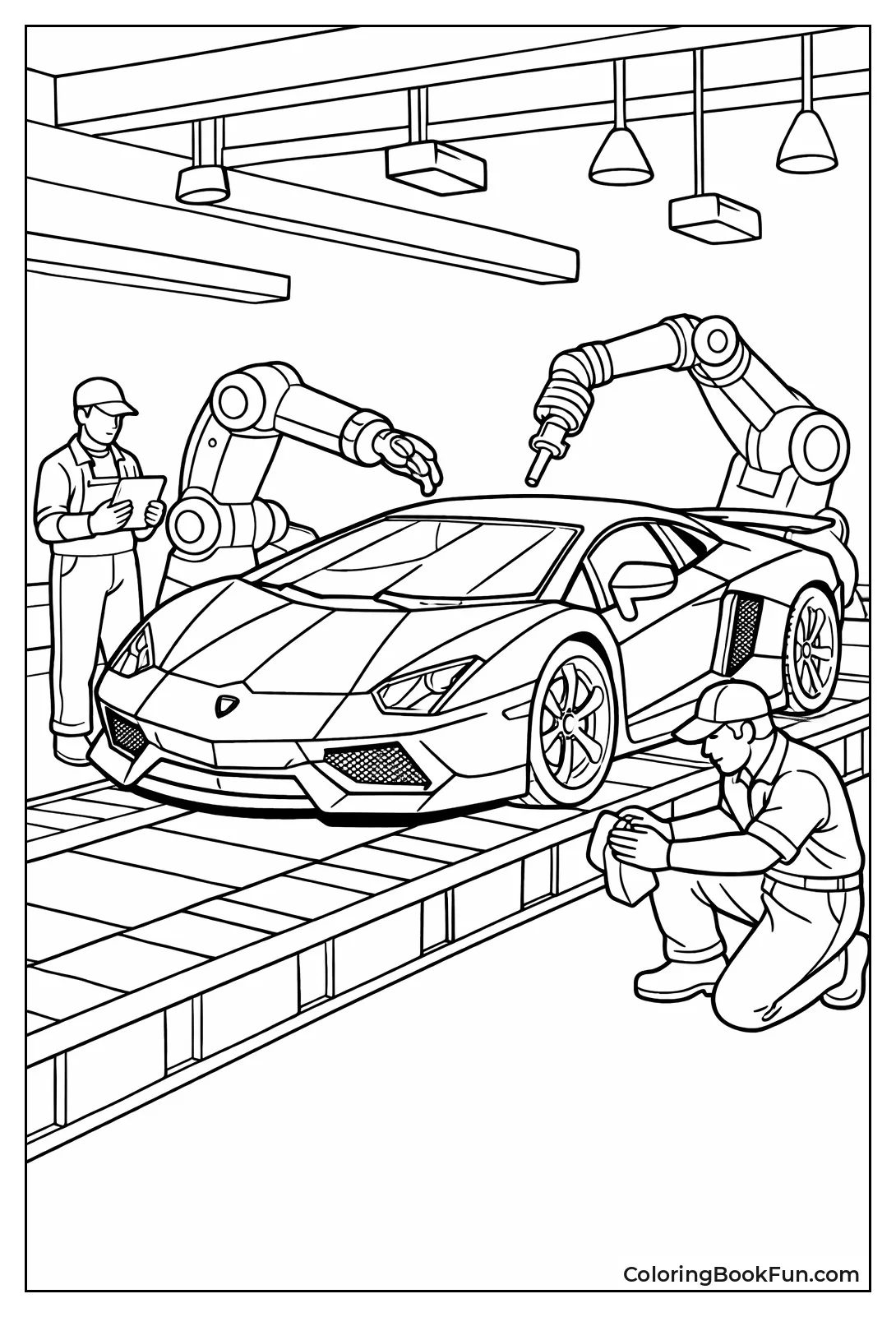 Building Lamborghini on Line