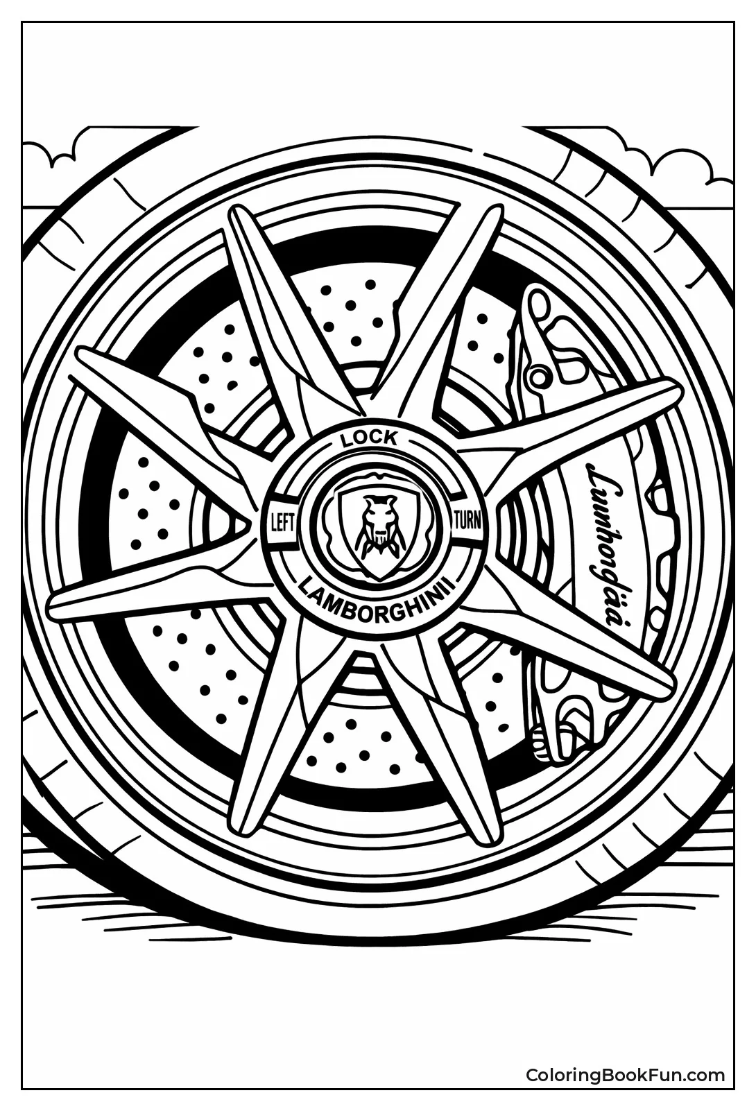 Shiny Custom Alloy Wheel