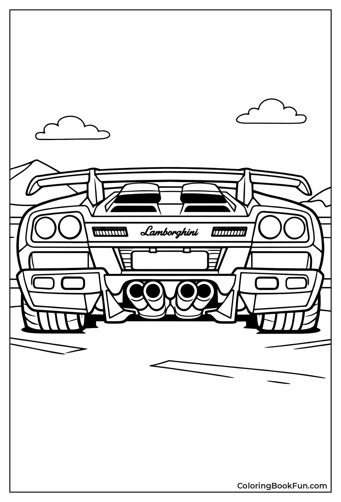 Diablo's Massive Rear Wing