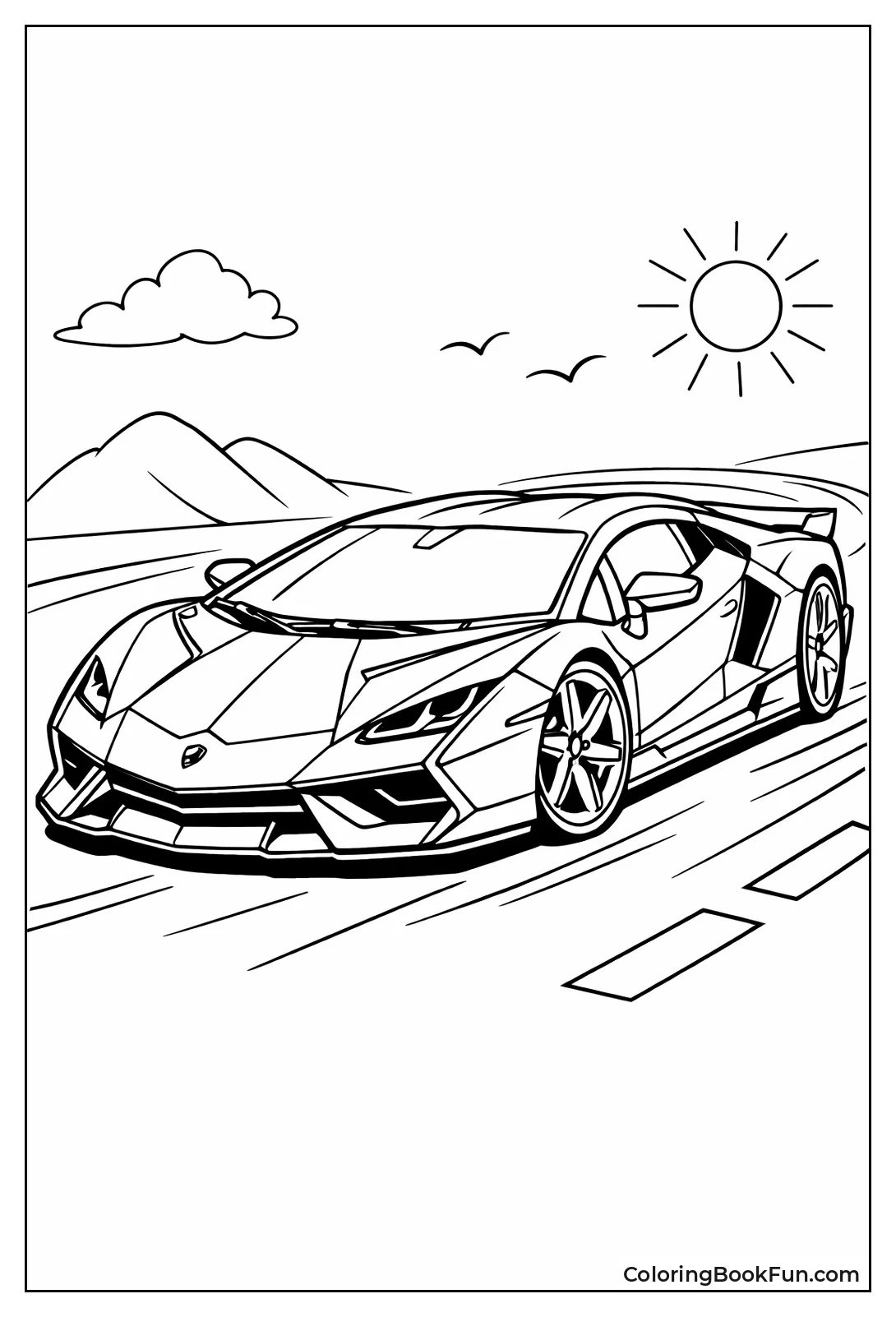 Dynamic Revuelto Three Quarter View