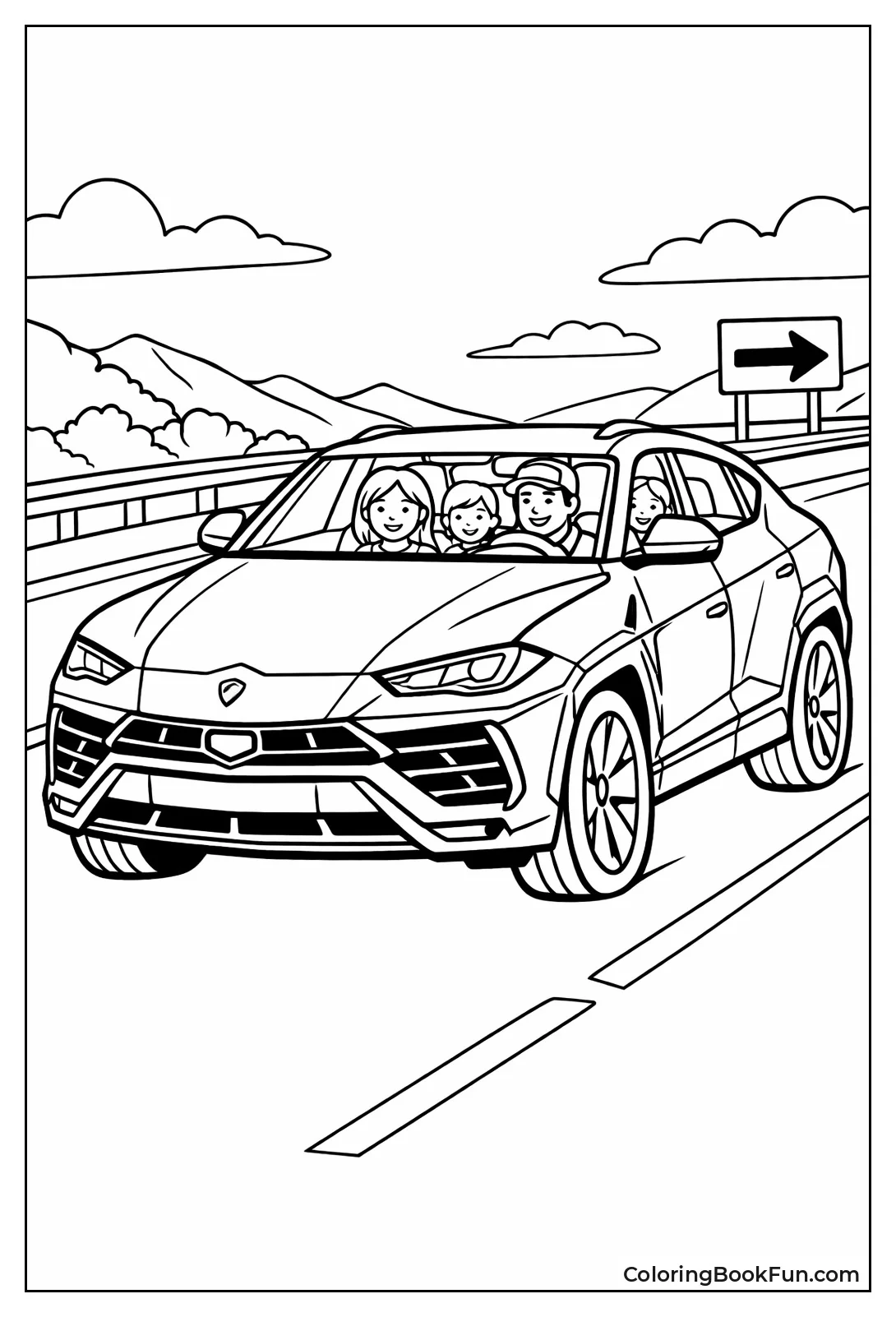 Family Rides in Urus