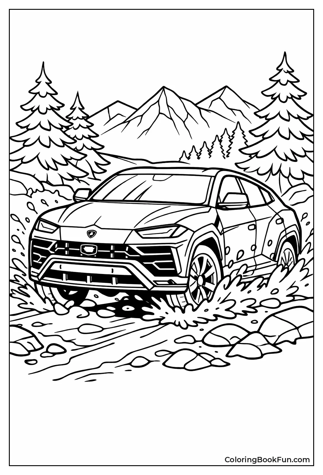 Urus Conquers Muddy Trail