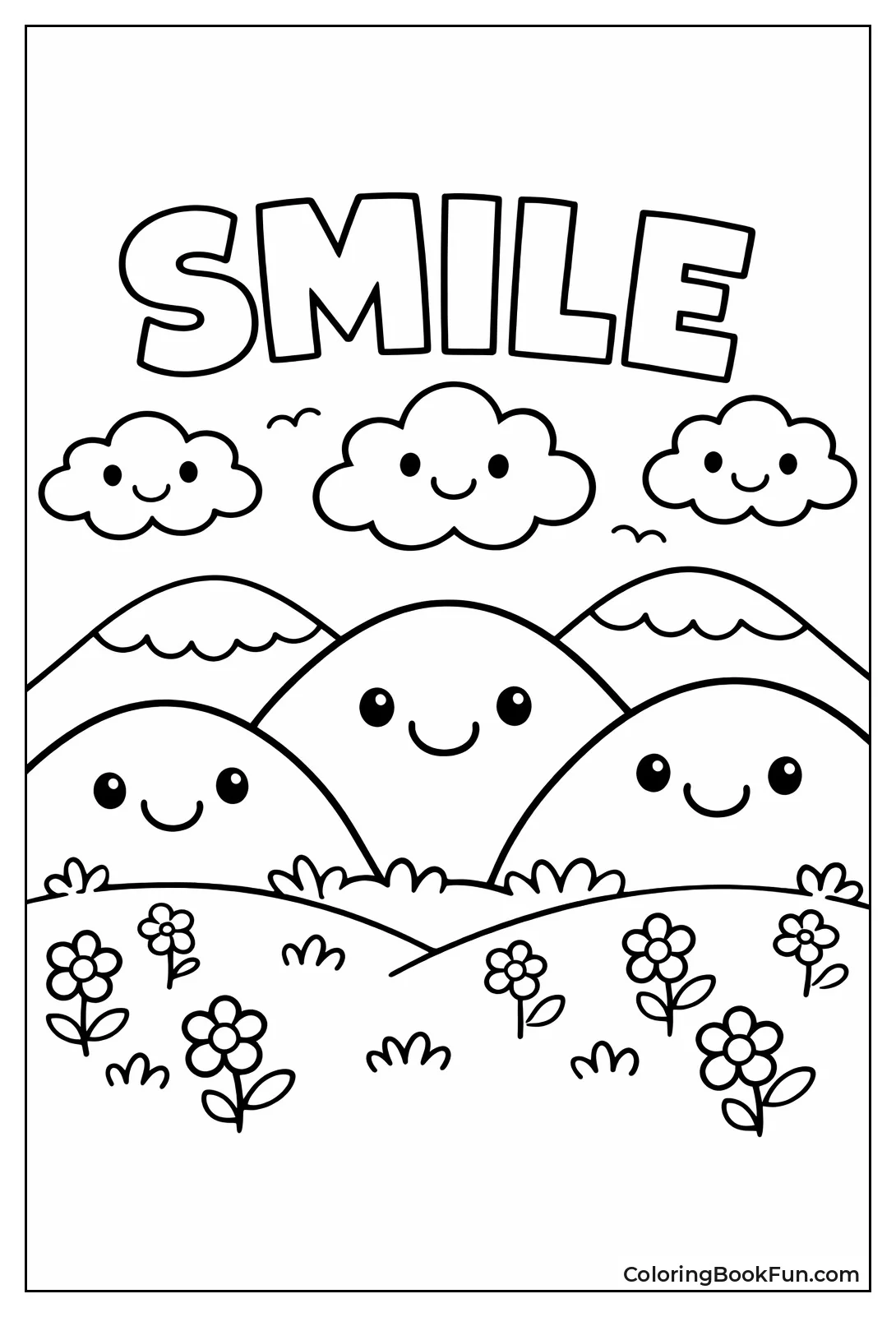 Smiling Hills Bloom Cute Flowers