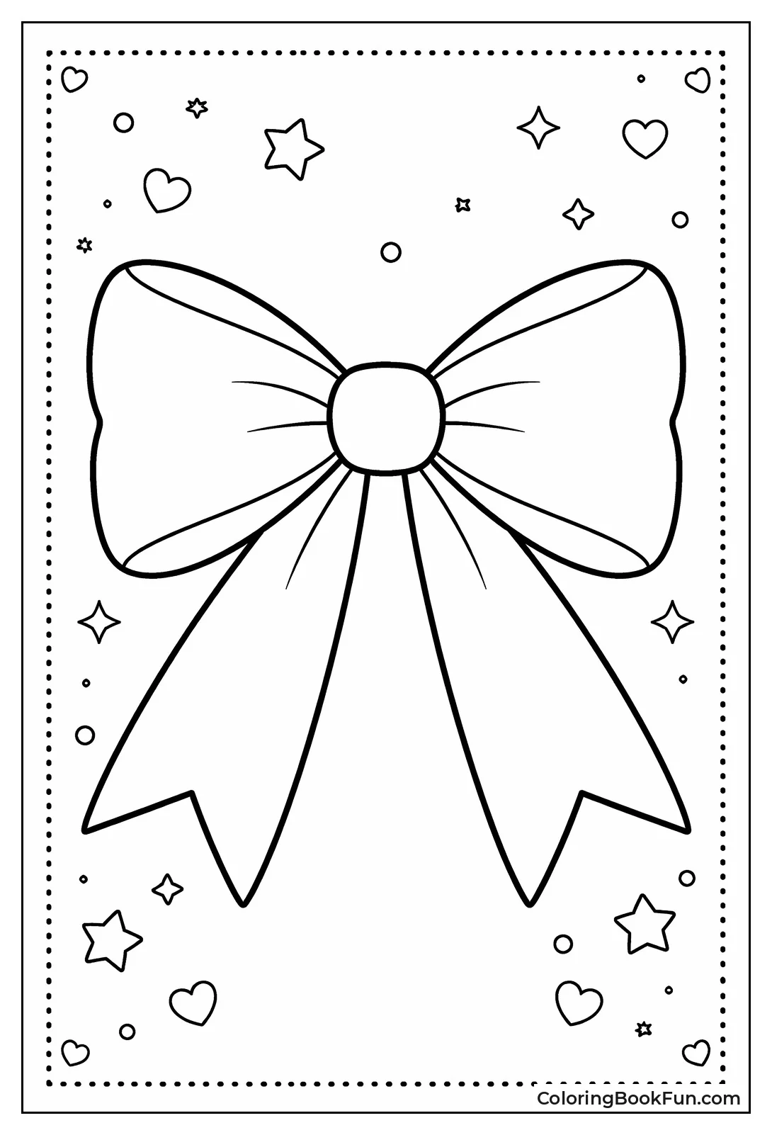 Extra Large Plain Bow