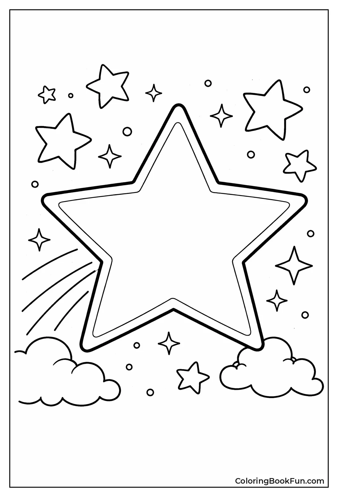 Large Star Outline