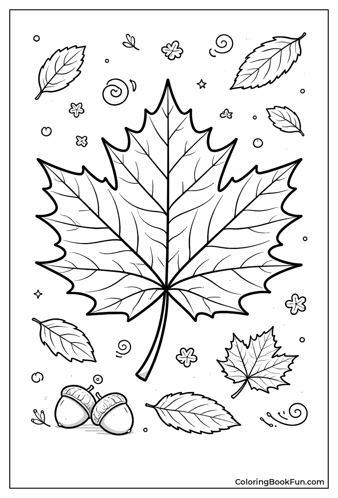 Large Veined Tree Leaf