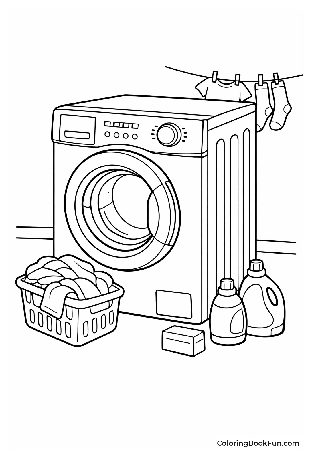 Modern Front Loader Side View