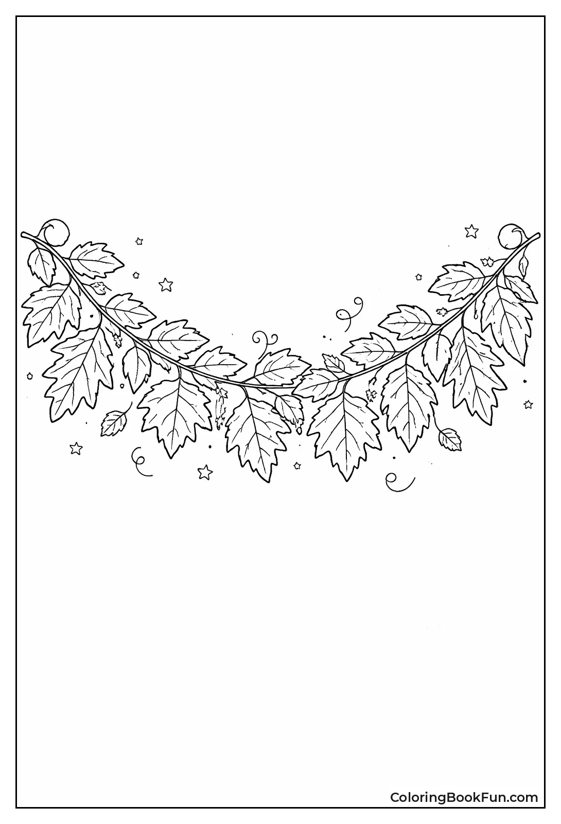 Draped Leaf Garland