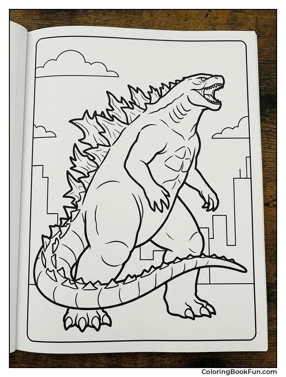 Legendary Godzilla Spines Glow