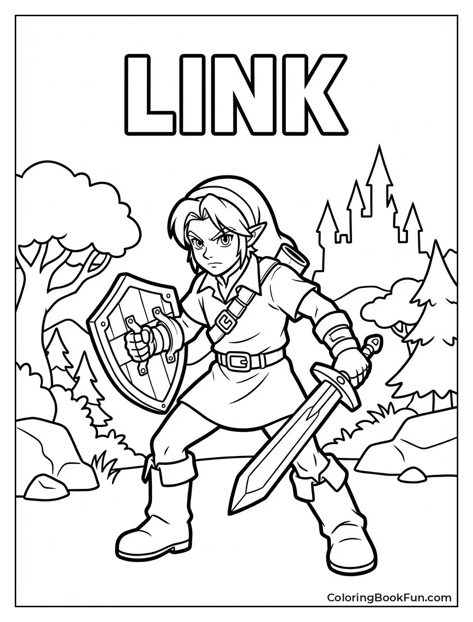 Legendary Link in Green Tunic