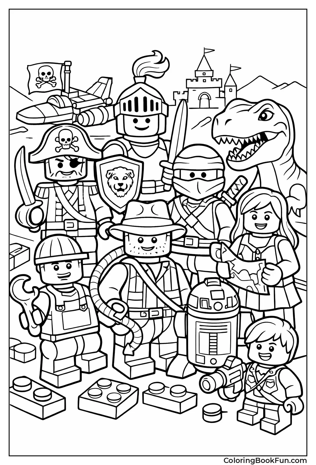 Collection of Lego Characters