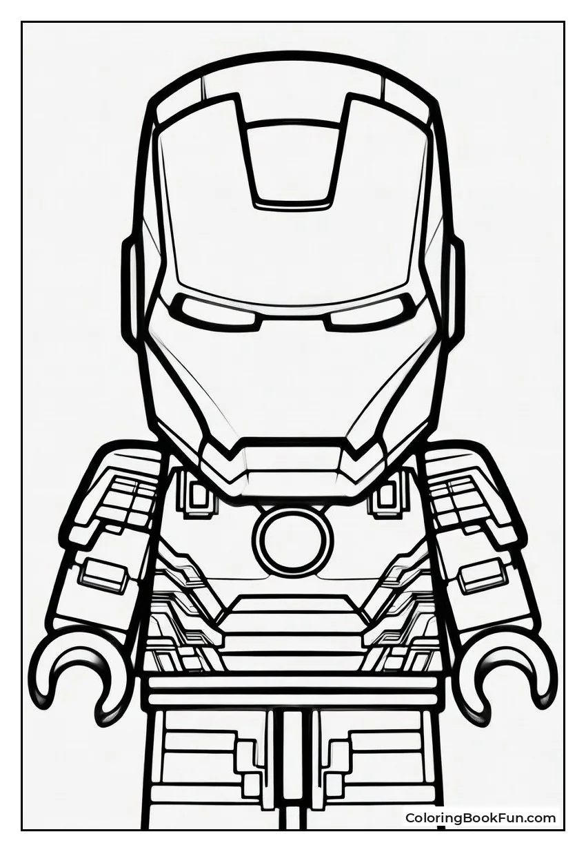 Lego Iron Man