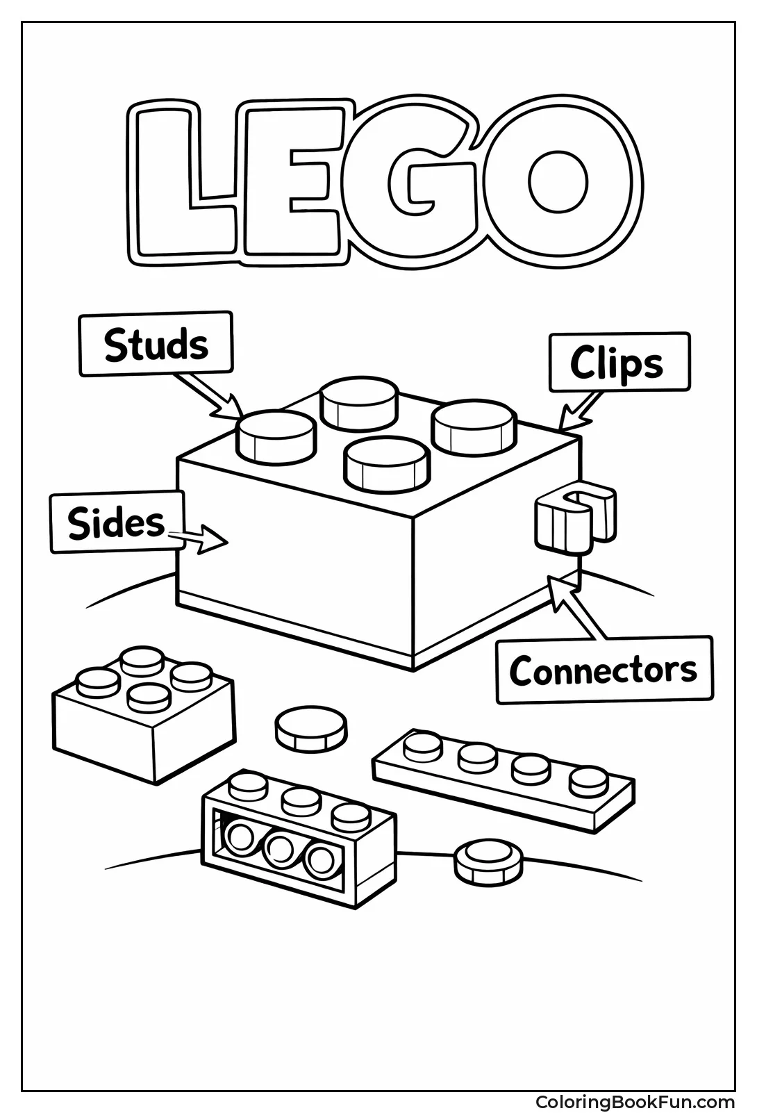 Labeled Brick Connectors