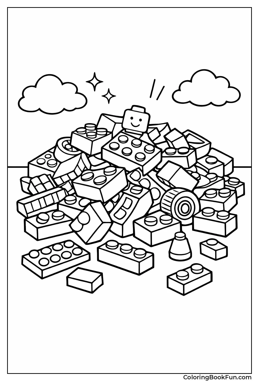 Pile of Loose Bricks