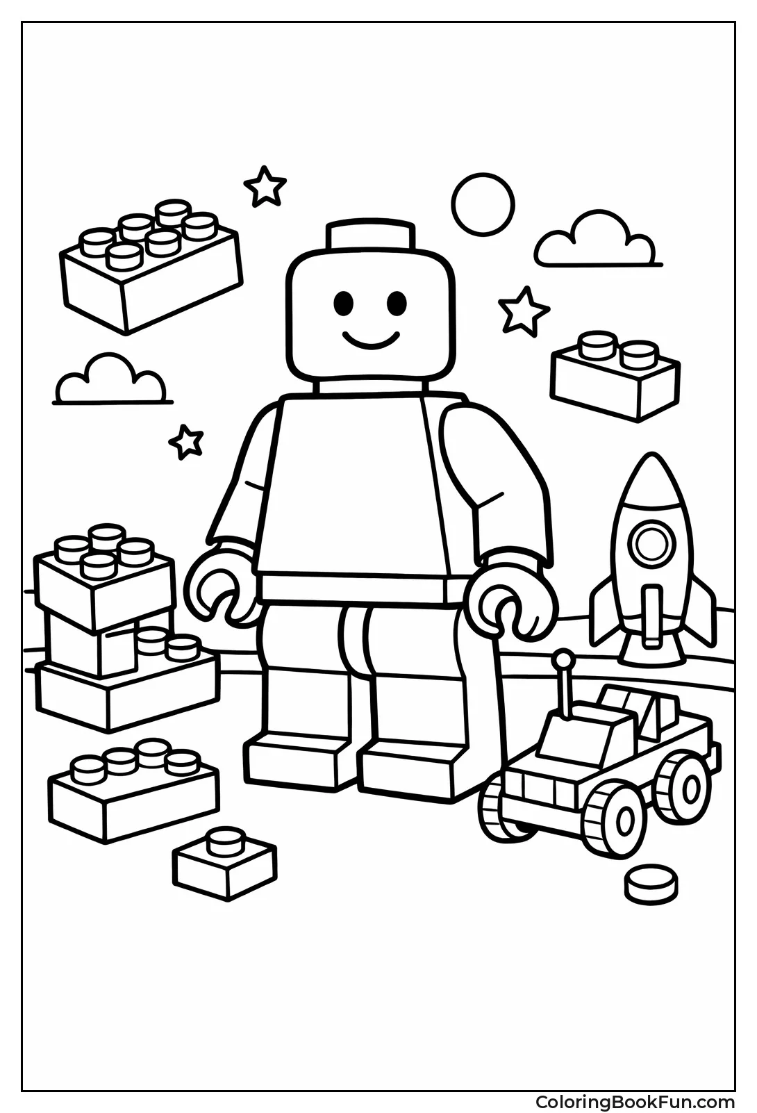 Classic Standing Minifigure