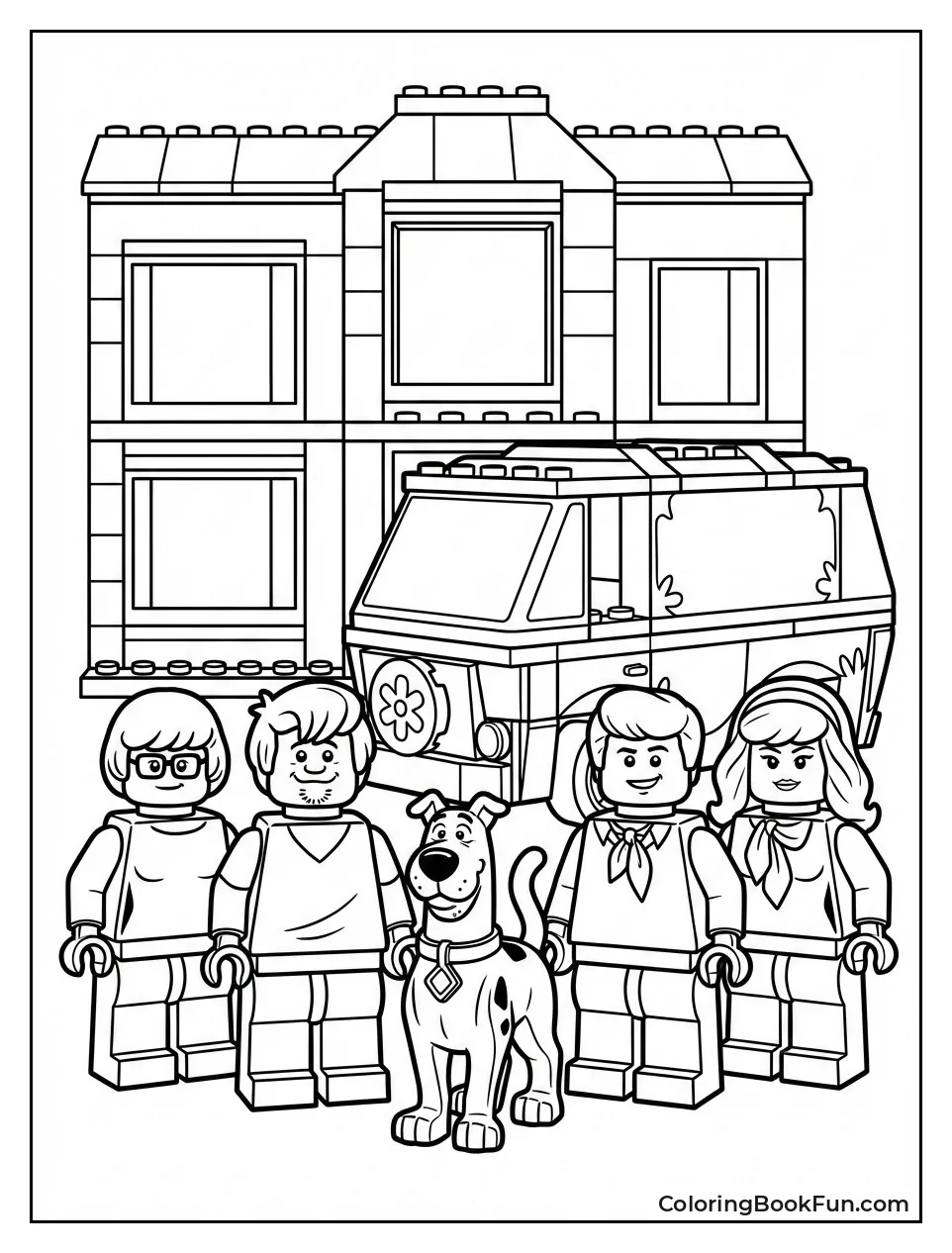 Lego Gang Builds Mystery Fun