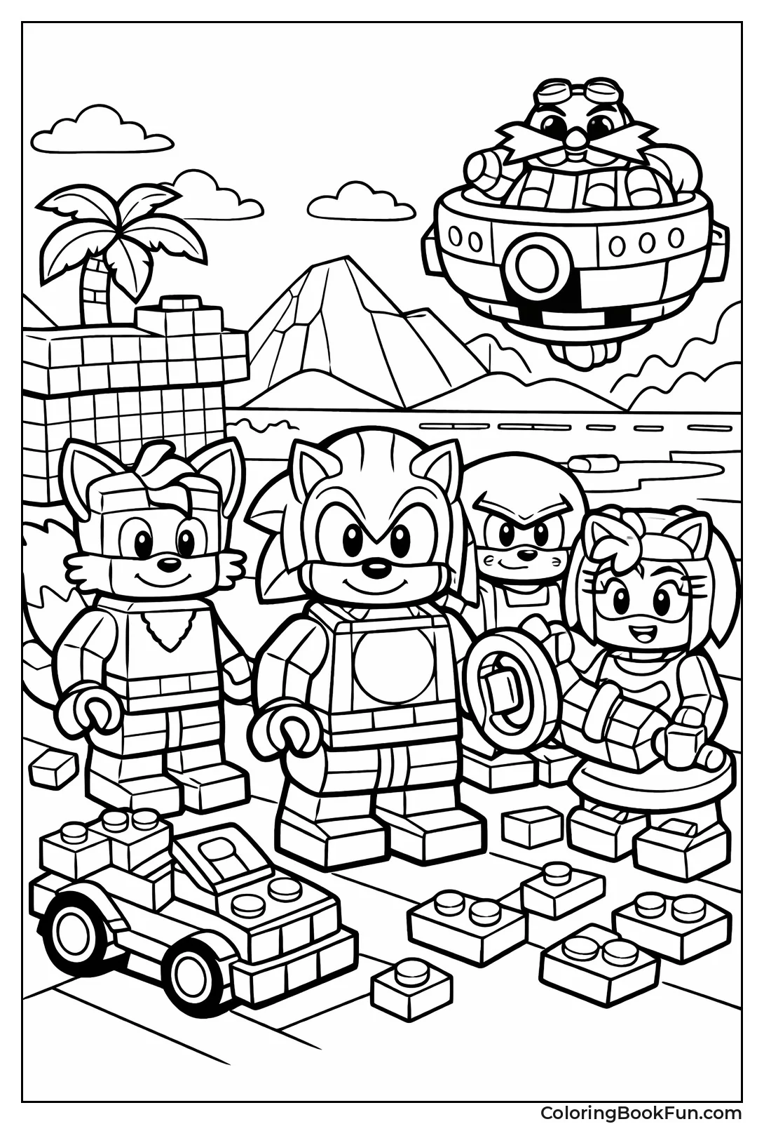 Brick Sonic Runs Fast