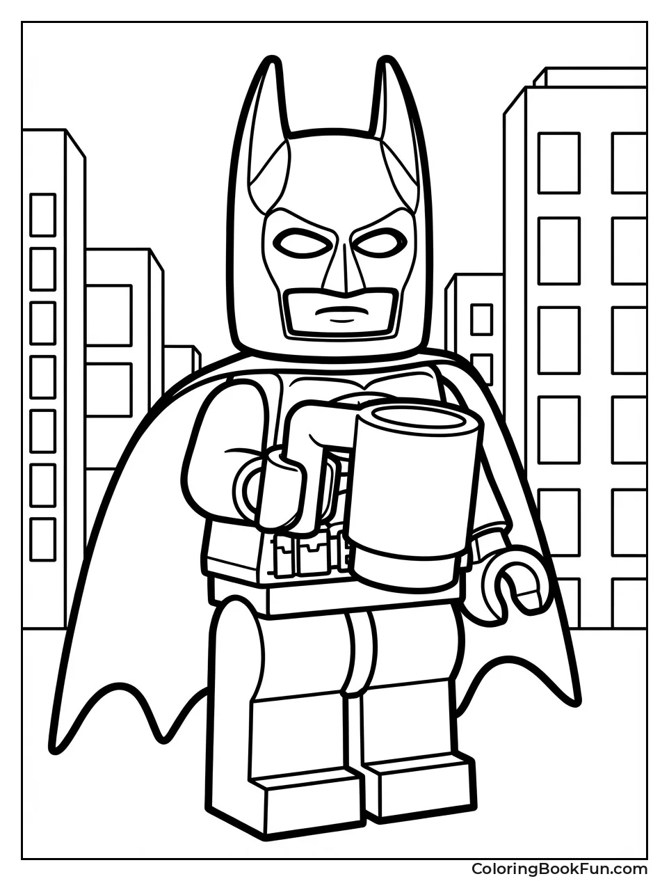 Lego Batman Holds Lobster