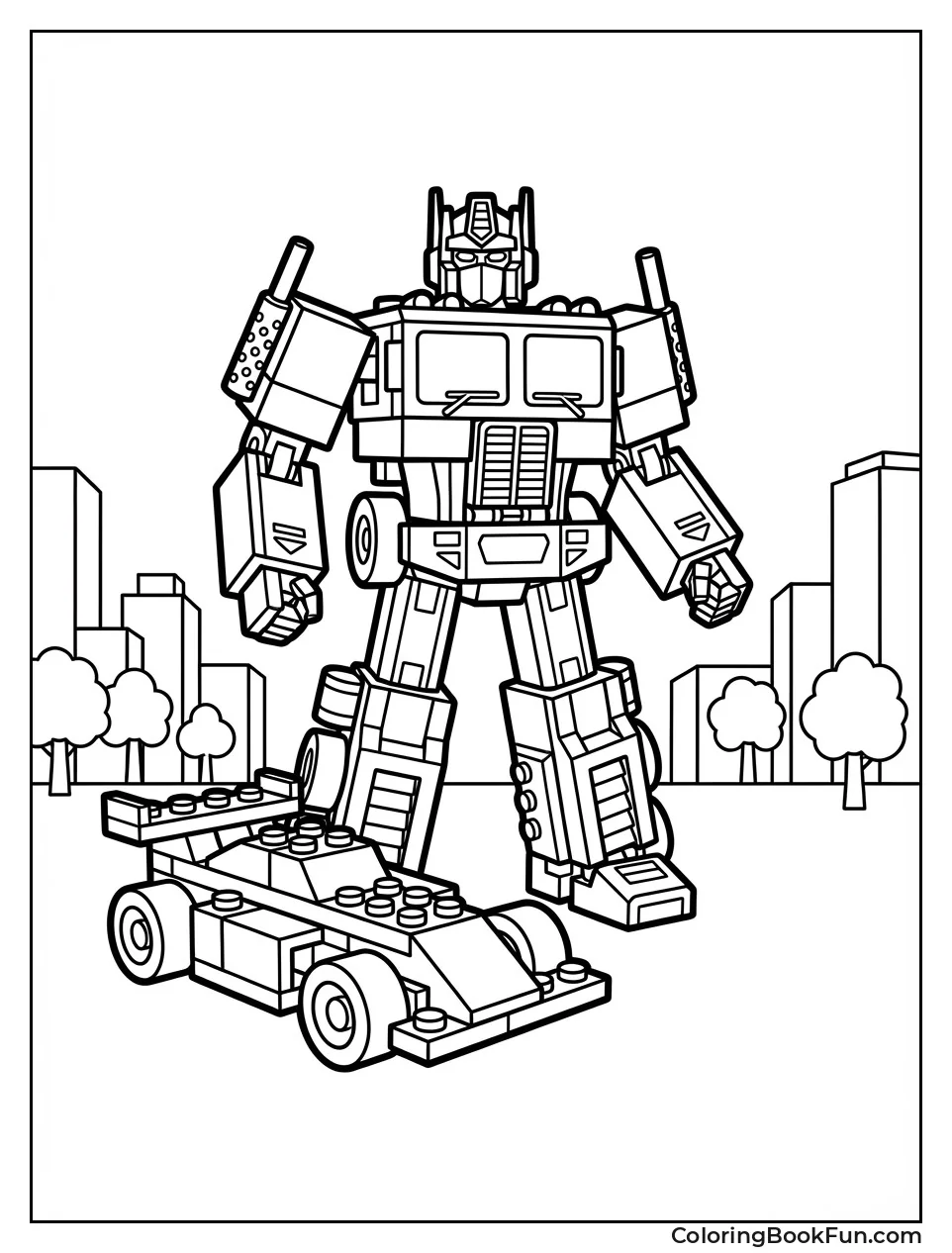 Lego Transformers Build Fun