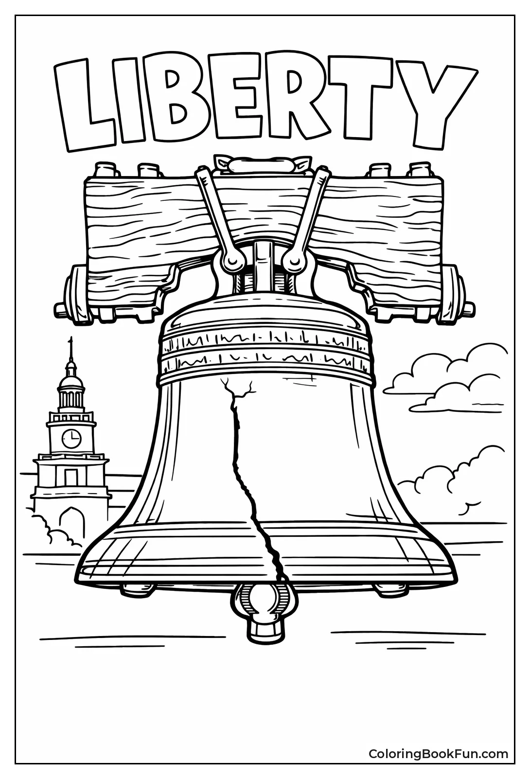 Cracked Liberty Bell