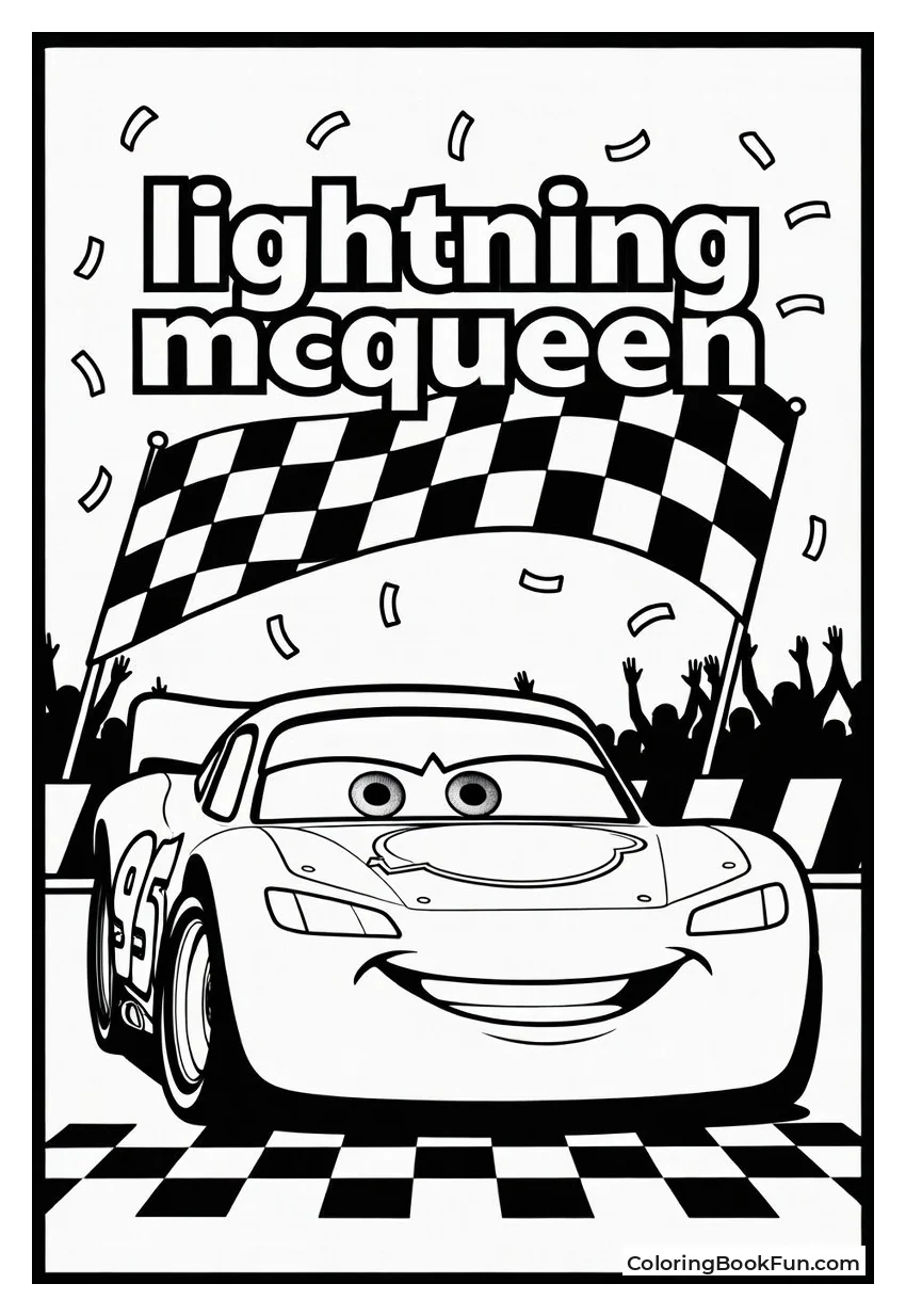 McQueen Crosses Finish Line Victoriously